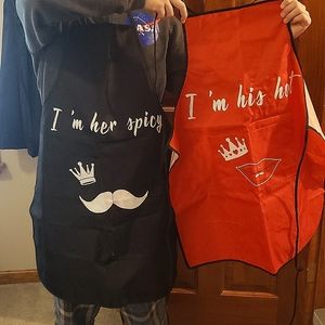 New Couple Aprons